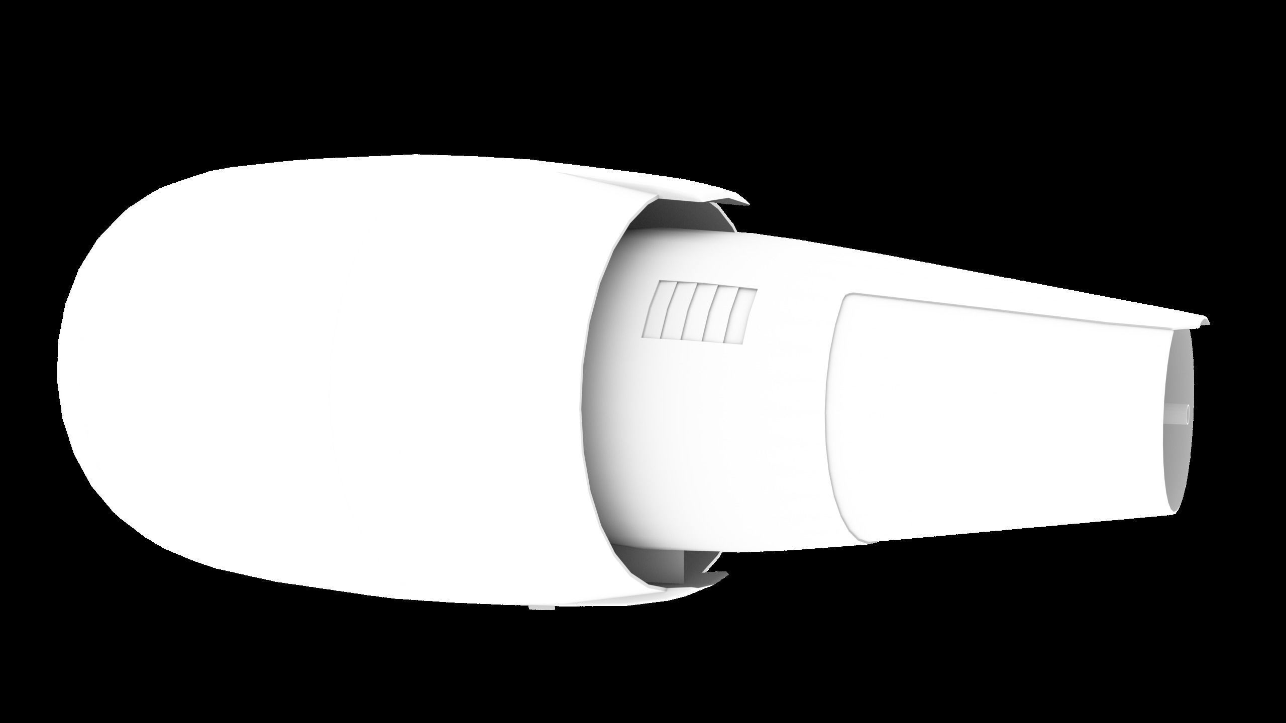 General Electric CF6 80C2 Optimized for Flight simulator use 3D model ...