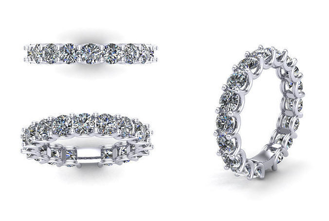 Wedding ring  3D print model