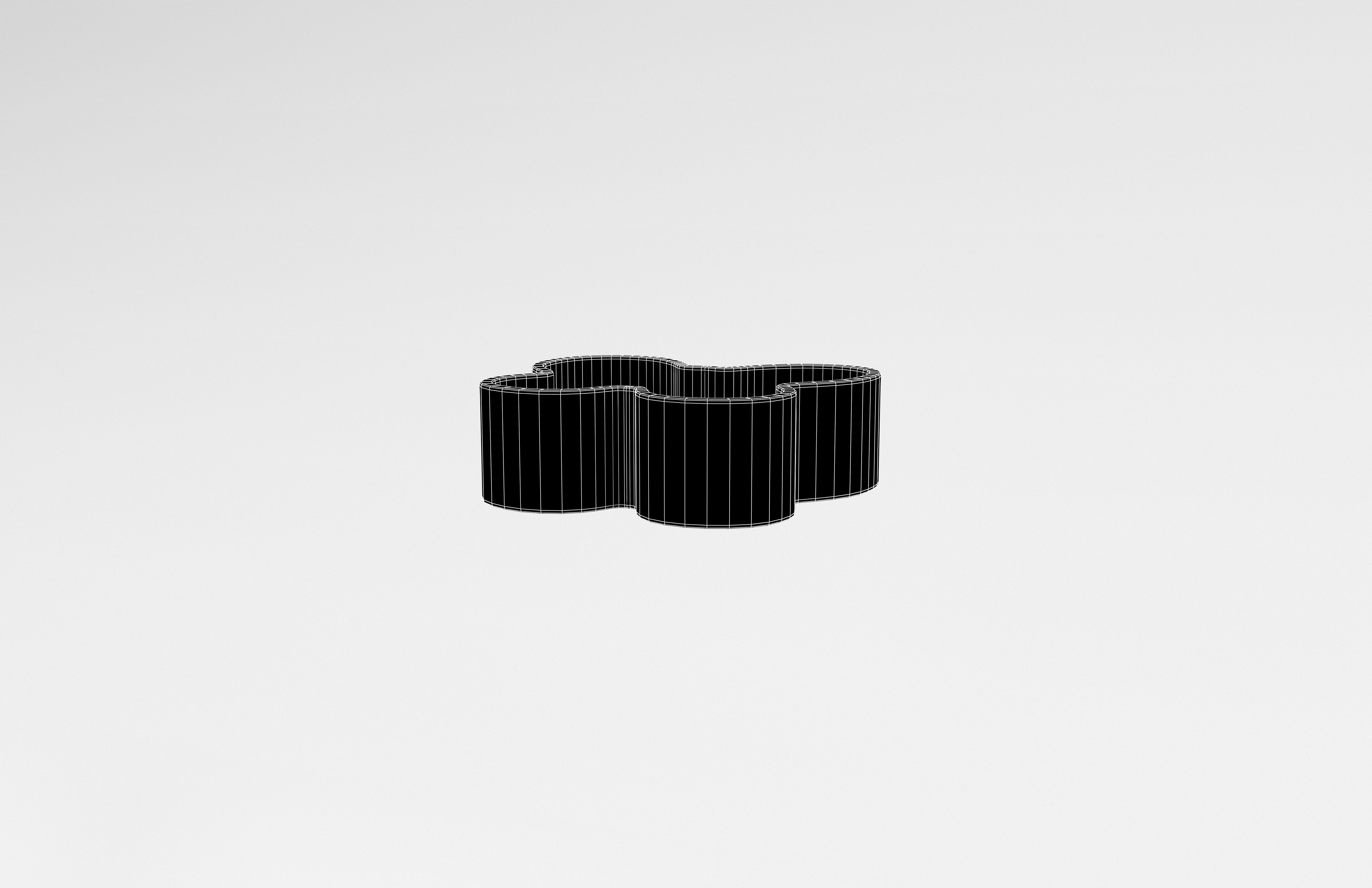 Butterfly Cookie Cutter v1 002 Low-poly 3D model_6