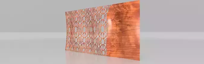 Wavy wall partition lu design