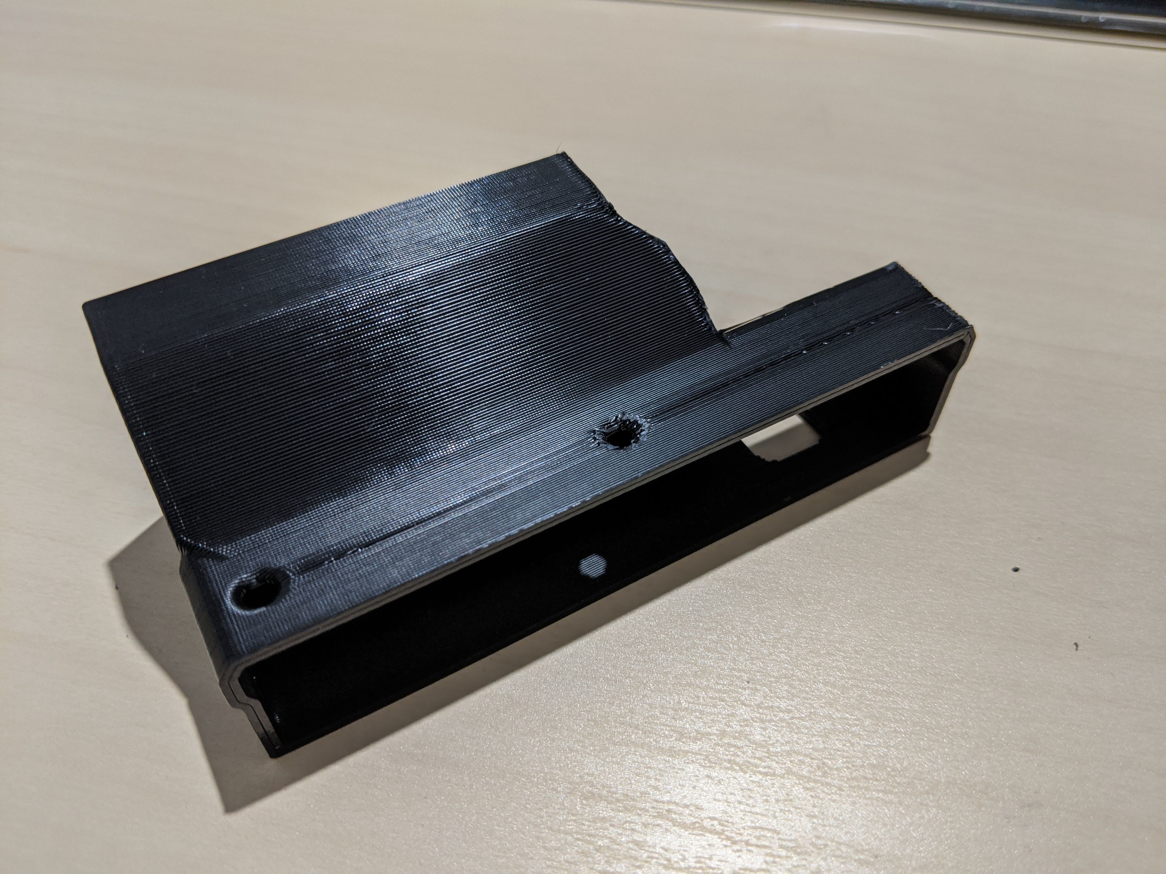 NVIDIA Tesla V100 FHHL cooling fan shroud duct 3D print model 3D print model_3