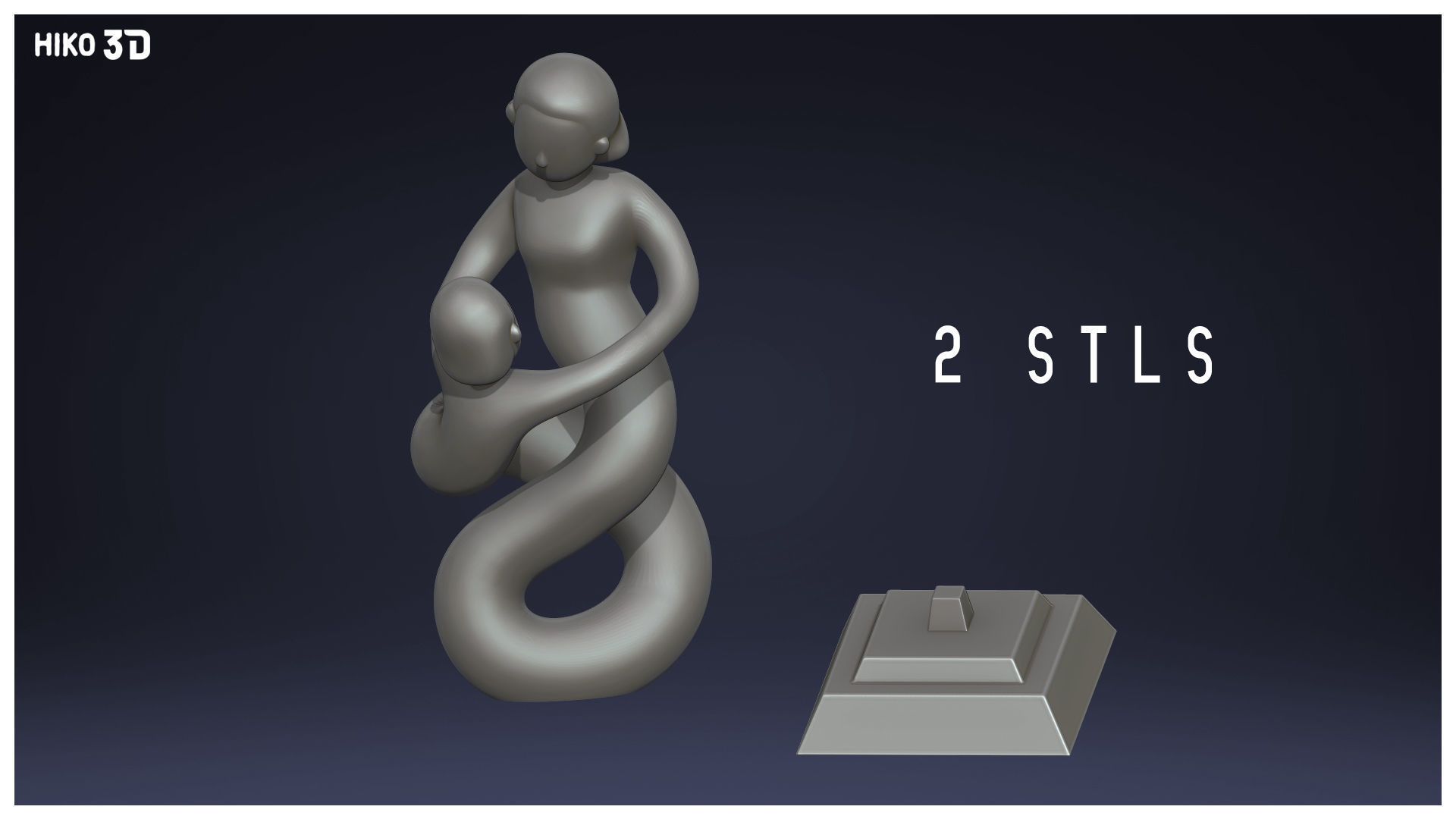 MOTHERS DAY FIGURE PACK 3D print model_8