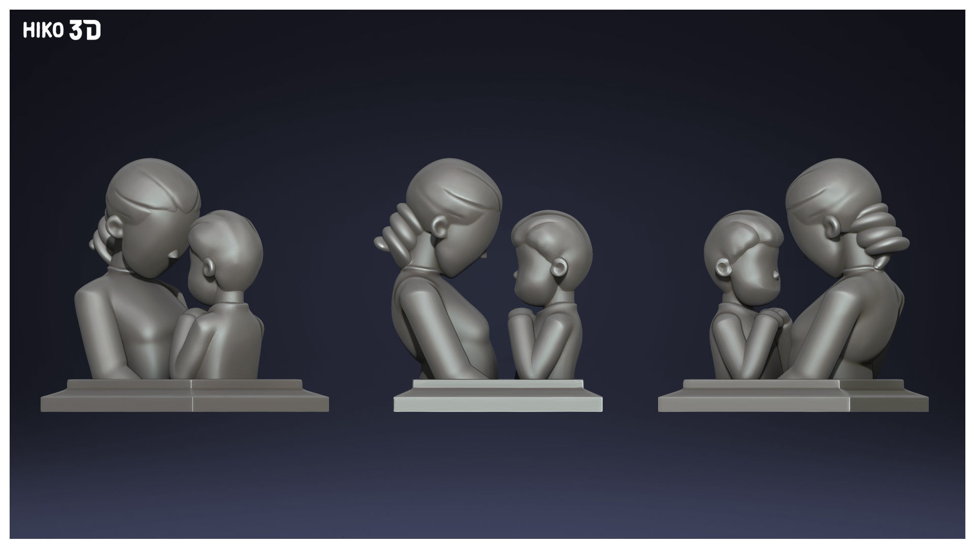 MOTHERS DAY FIGURE PACK 3D print model_10
