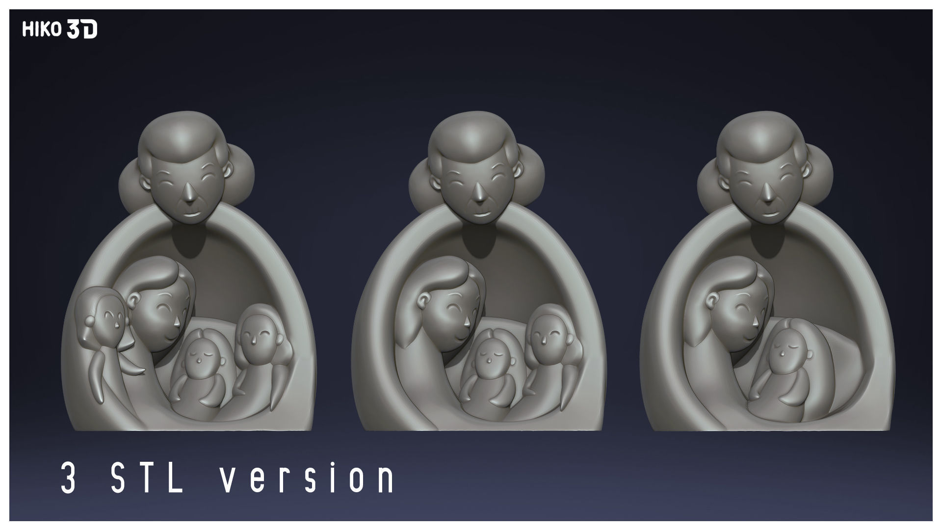 MOTHERS DAY FIGURE PACK 3D print model_6