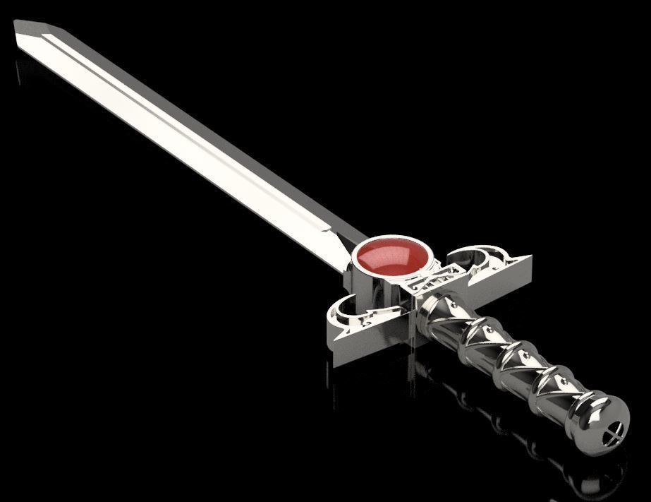 THUNDERCATS Sword of Omens - Lion-O Sword 3D Print 3D print model_1