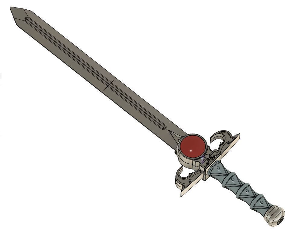 THUNDERCATS Sword of Omens - Lion-O Sword 3D Print 3D print model_2