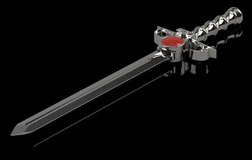 THUNDERCATS Sword of Omens - Lion-O Sword 3D Print 3D print model_3