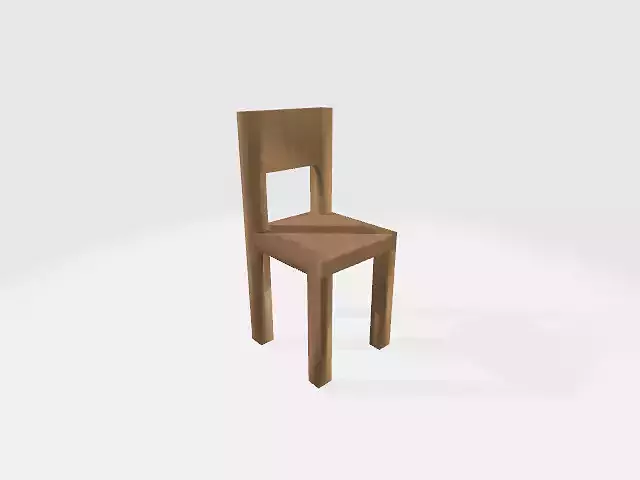 Chair wooden