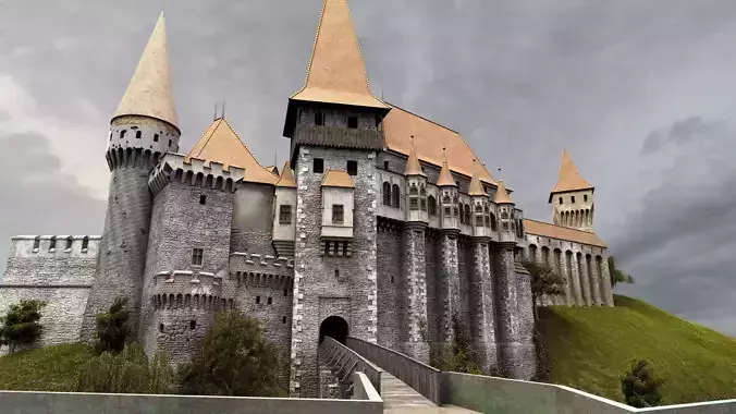 Corvin Castle 3D model