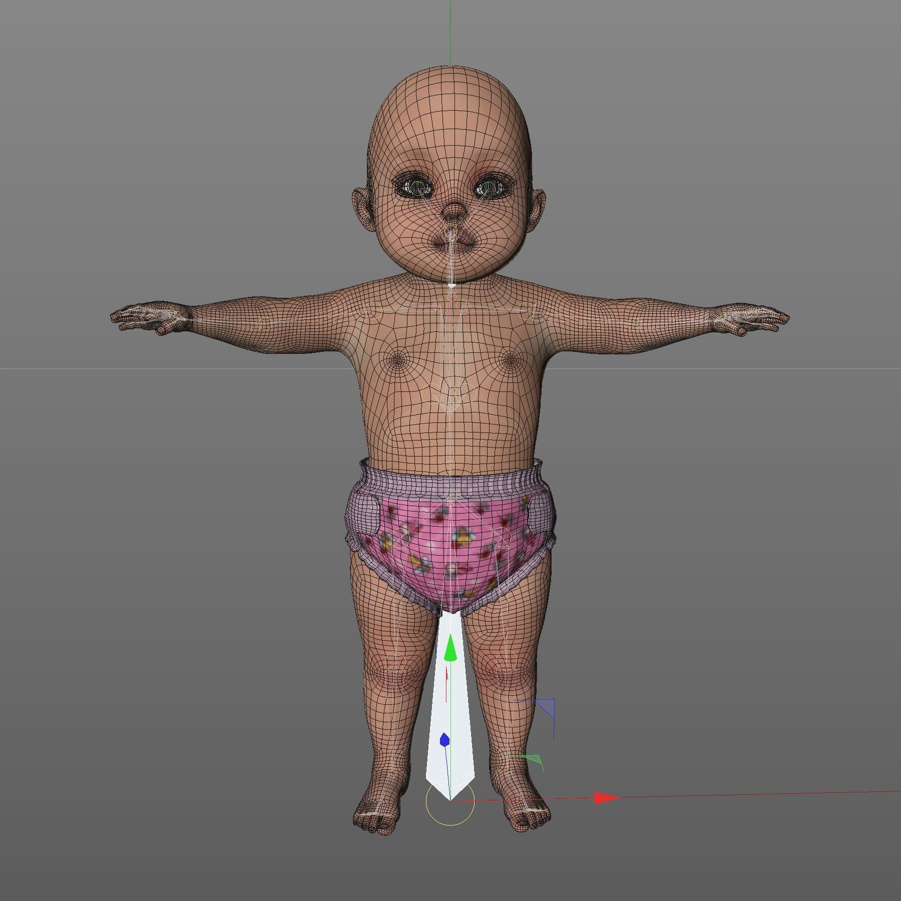 Little Bree Character - Free  Free 3D model_1