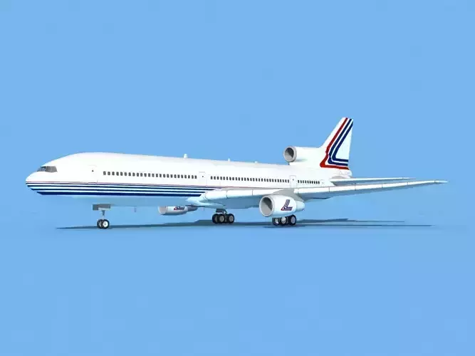 Lockheed L-1011 TriStar Corporate 5 3D model