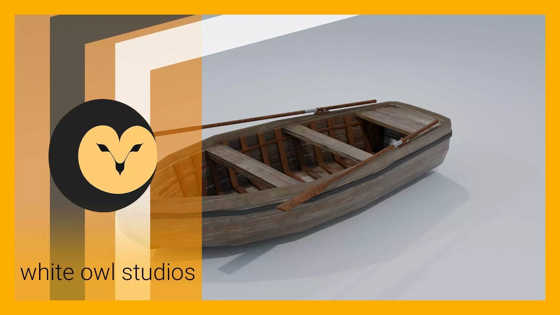 GameReady Old Boat Low-poly 3D model_0