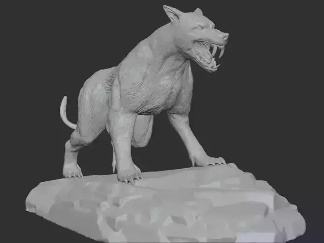 Beast Wolf 3D print model