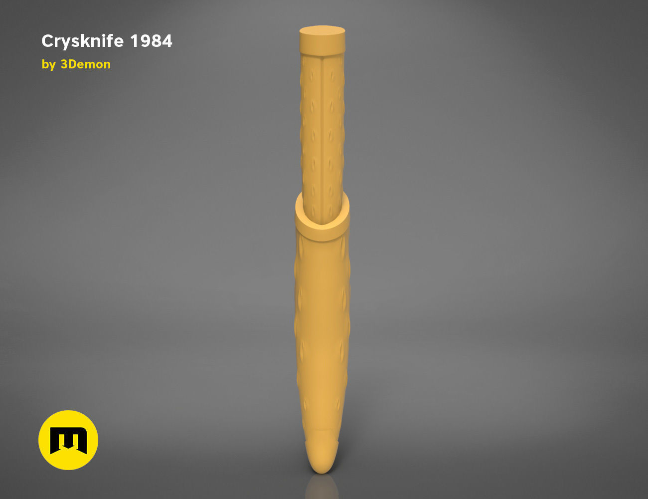 Crysknife 1984 3D print model_9