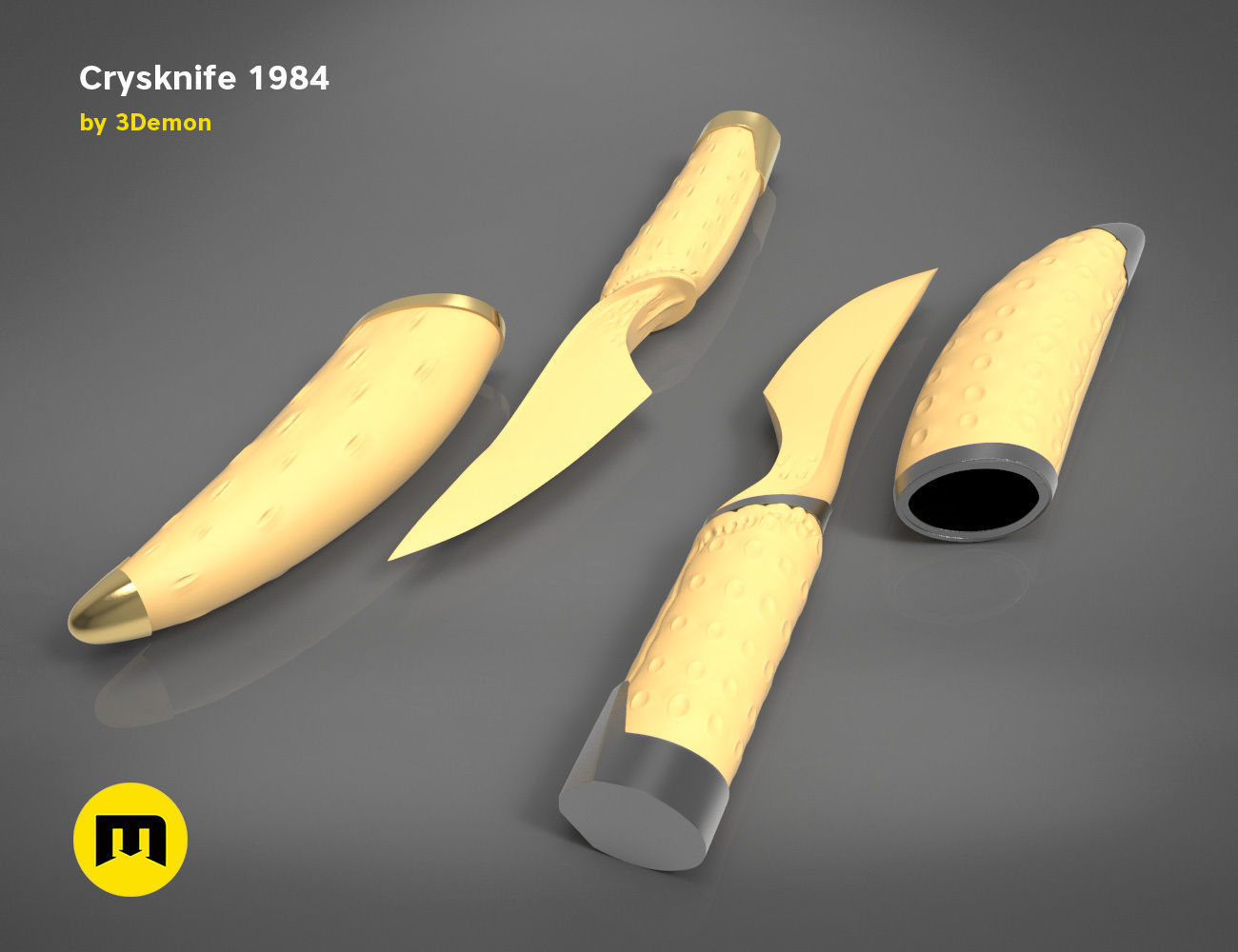 Crysknife 1984 3D print model_1