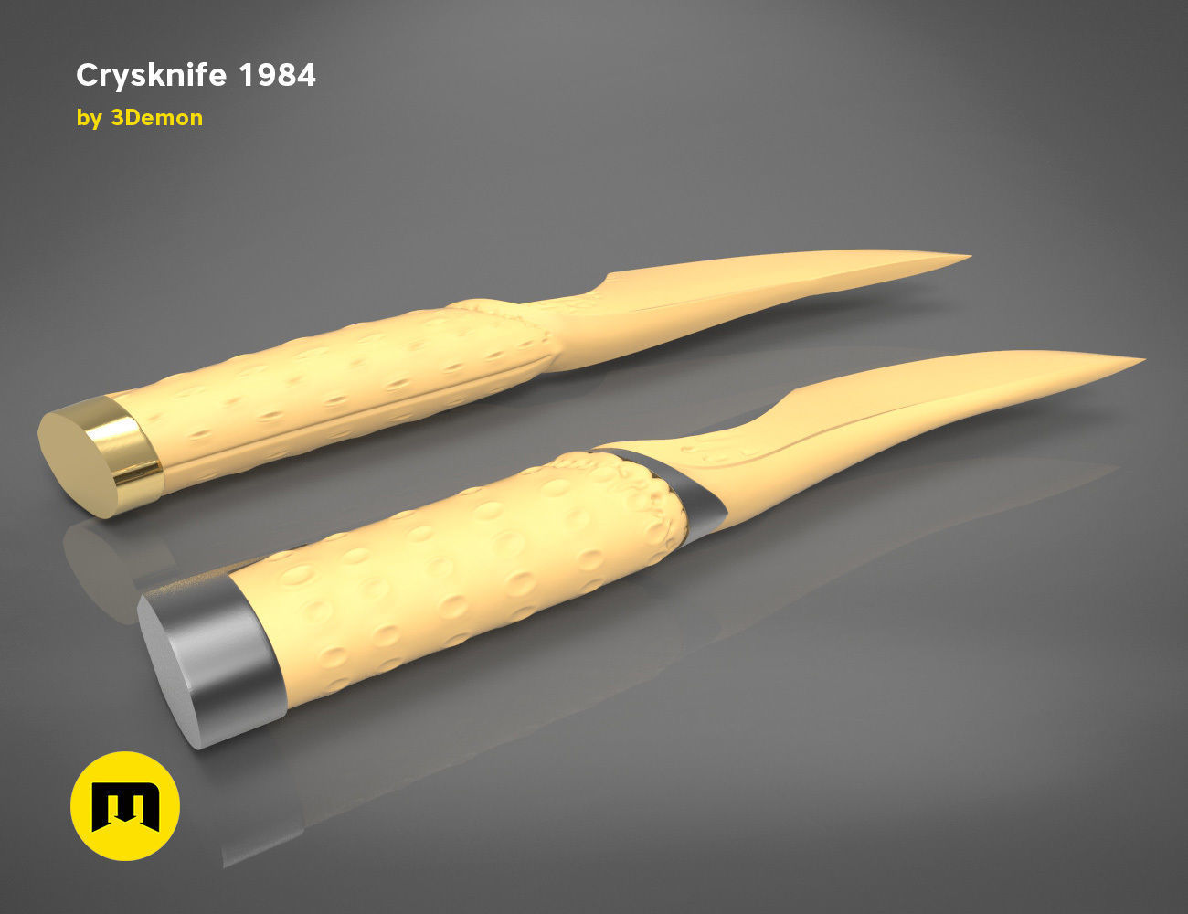 Crysknife 1984 3D print model_4