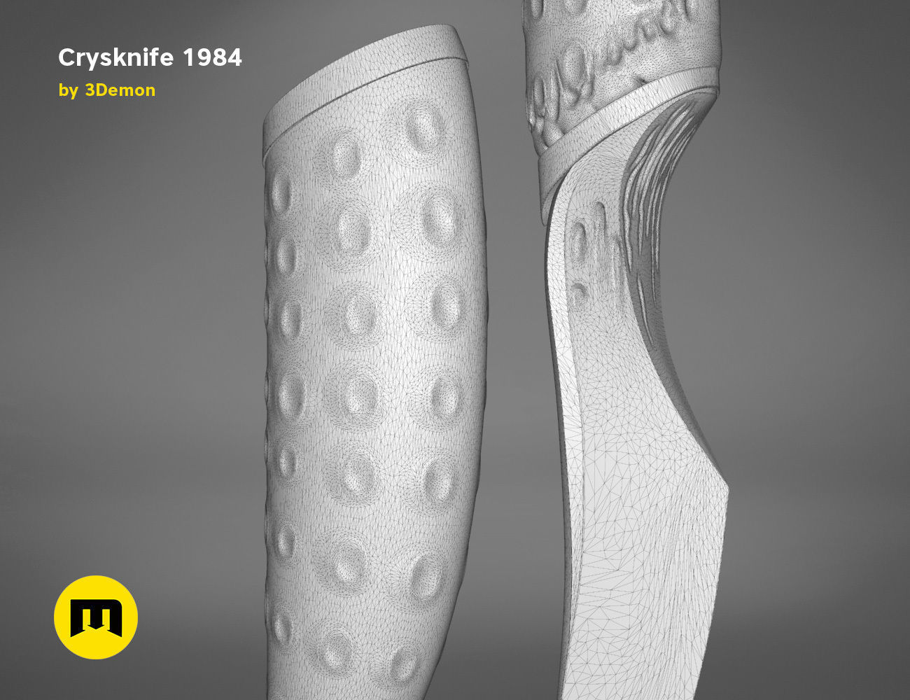 Crysknife 1984 3D print model_22