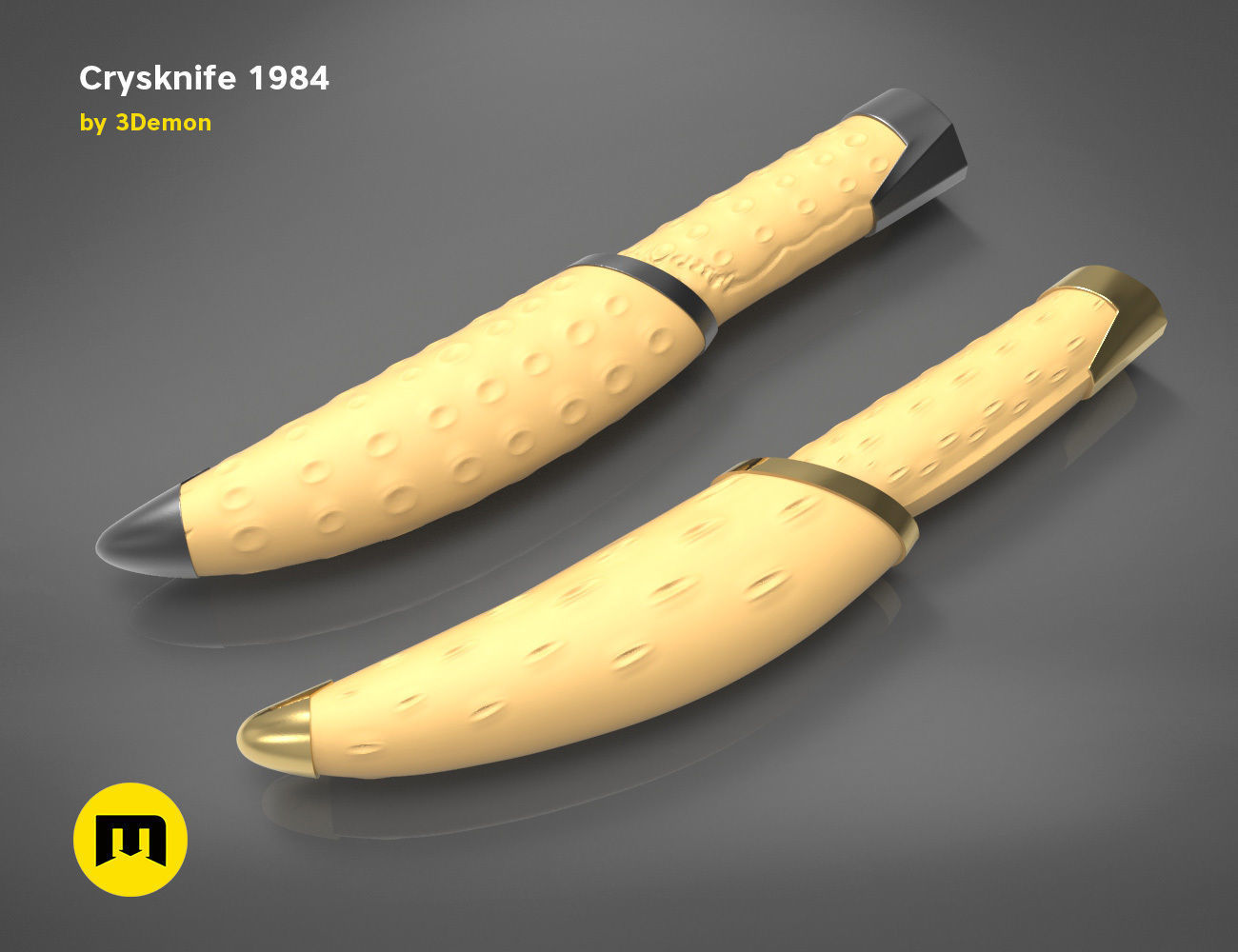 Crysknife 1984 3D print model_2