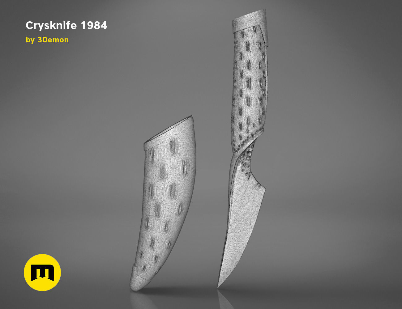 Crysknife 1984 3D print model_13