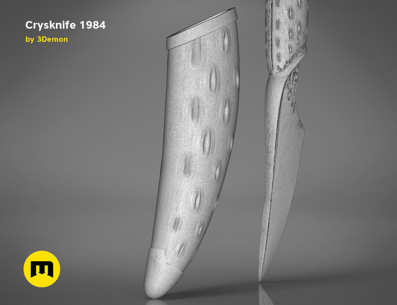 Crysknife 1984 3D print model_14