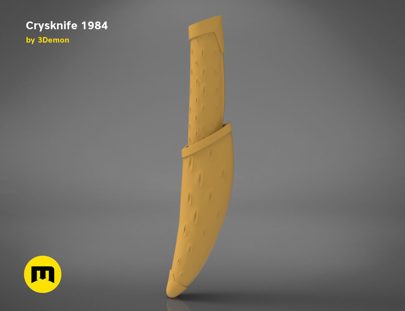 Crysknife 1984 3D print model_8