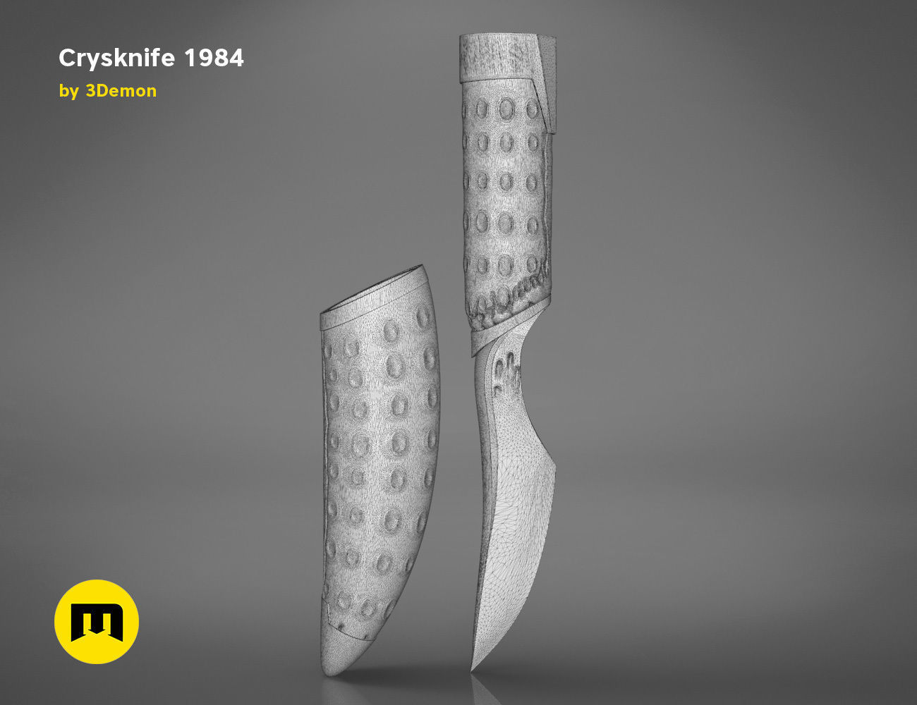 Crysknife 1984 3D print model_19