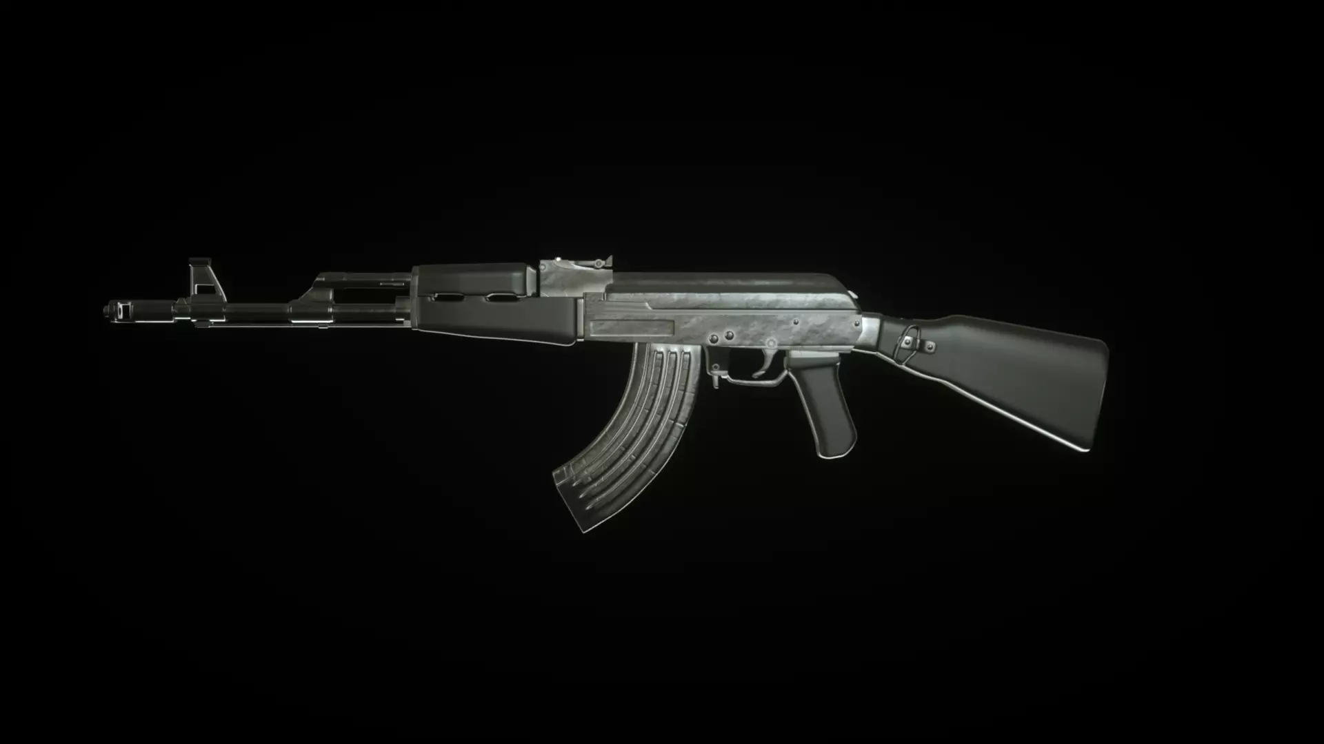 AK74 3D By Timvias Free 3D model_0