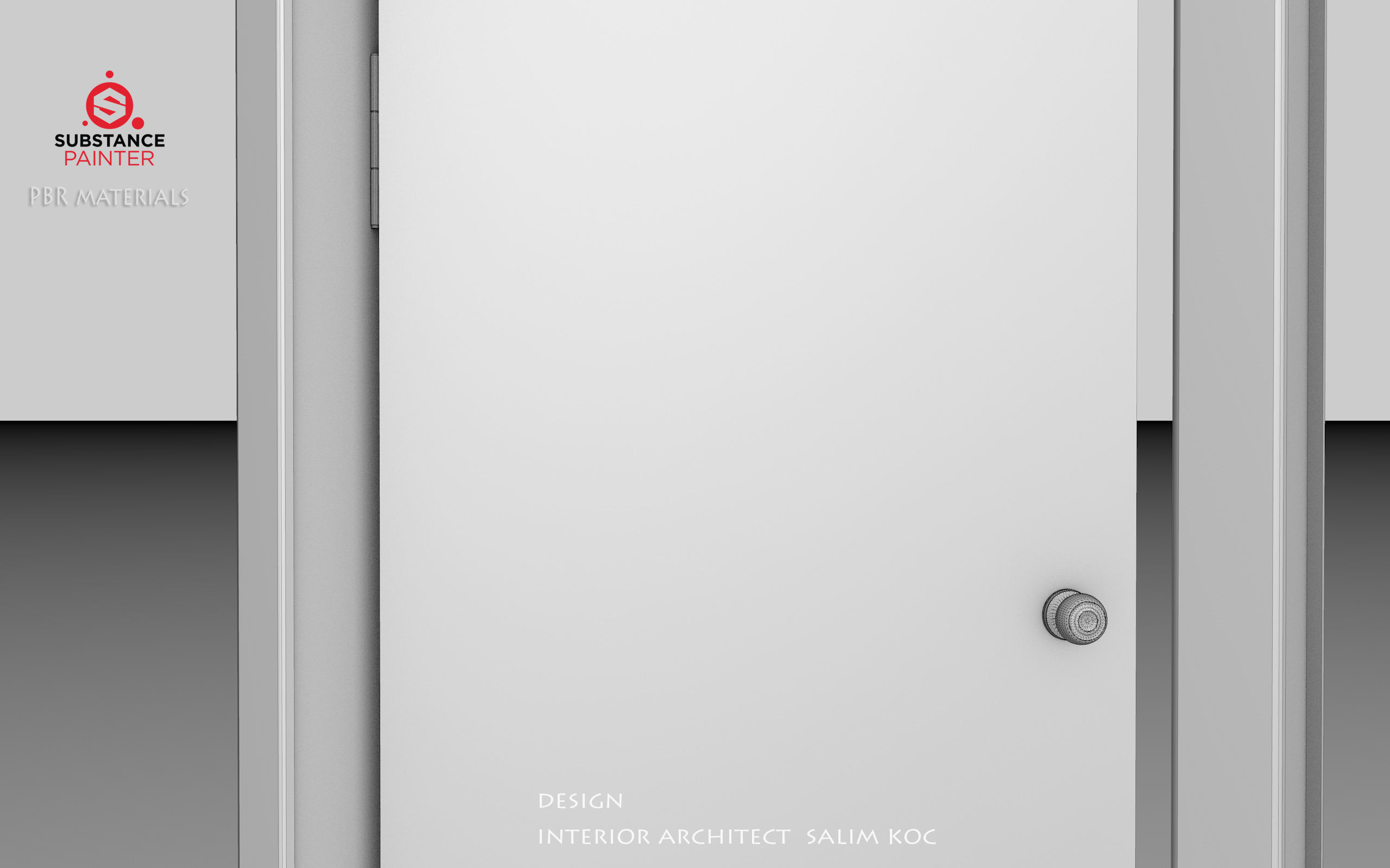  DOOR PACK 12 PIECE  Low-poly 3D model_20