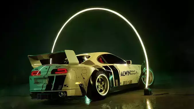 TOYOTA  SUPRA 3D MODEL