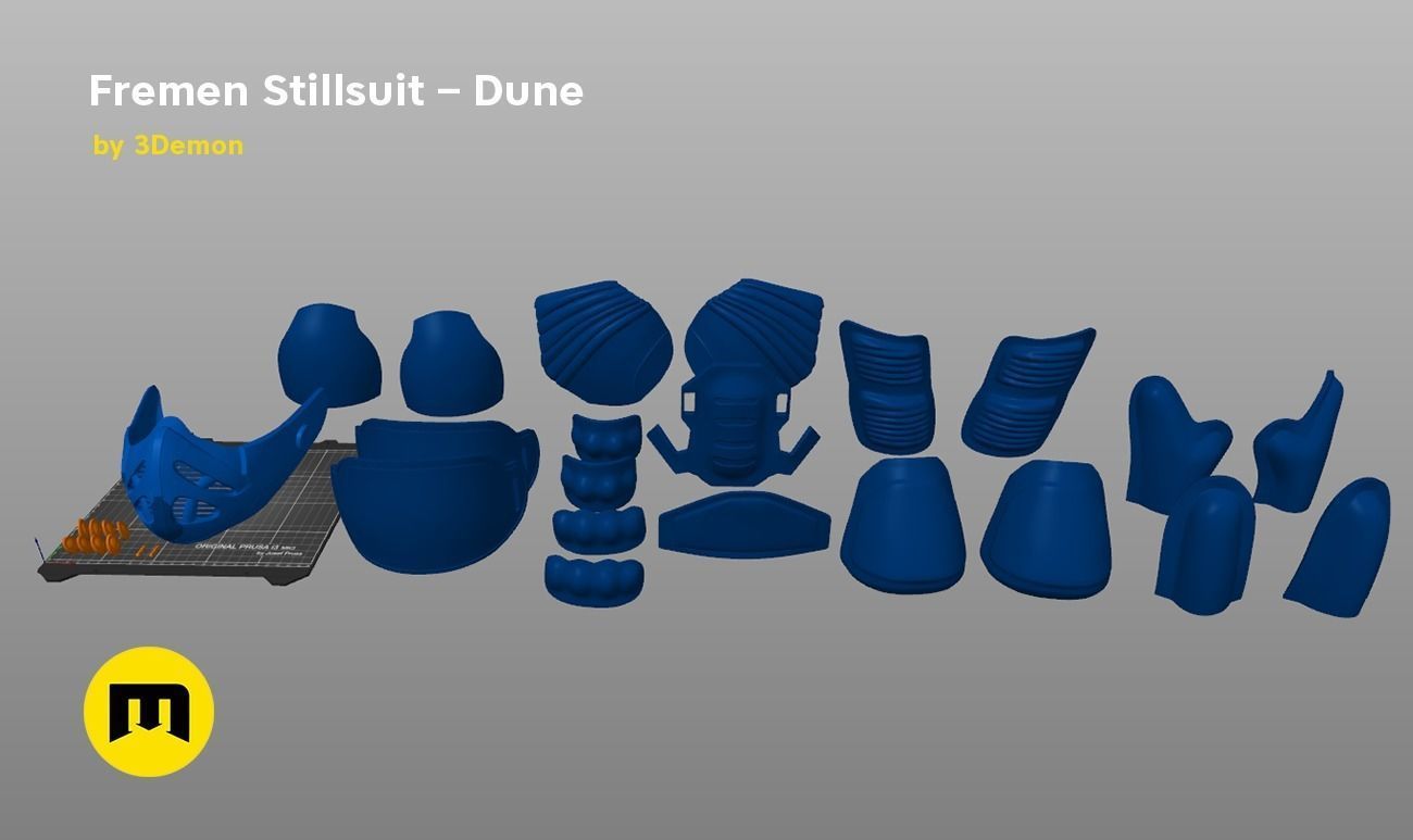 Fremen Stillsuit from Dune 2020 3D print model_7