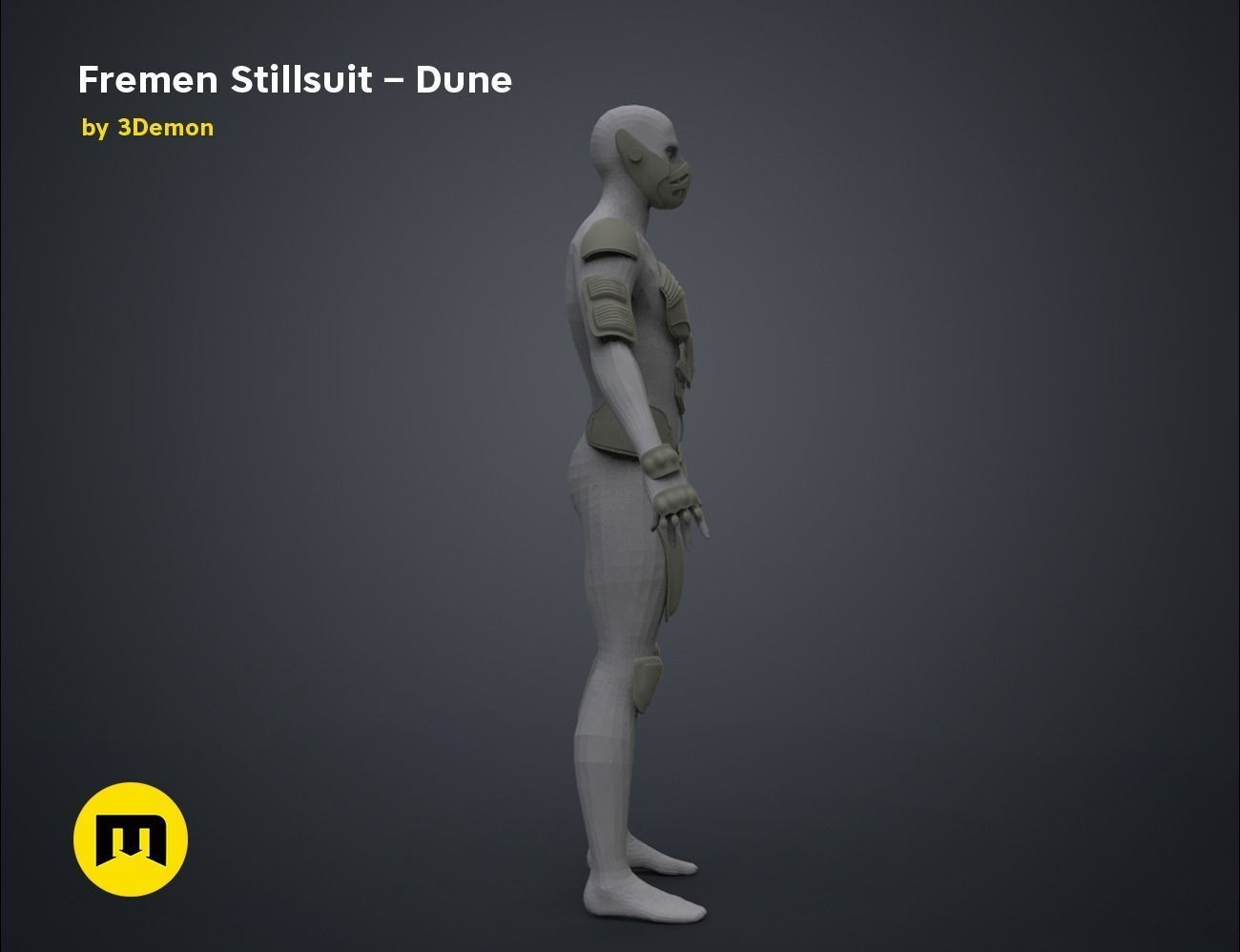Fremen Stillsuit from Dune 2020 3D print model_5
