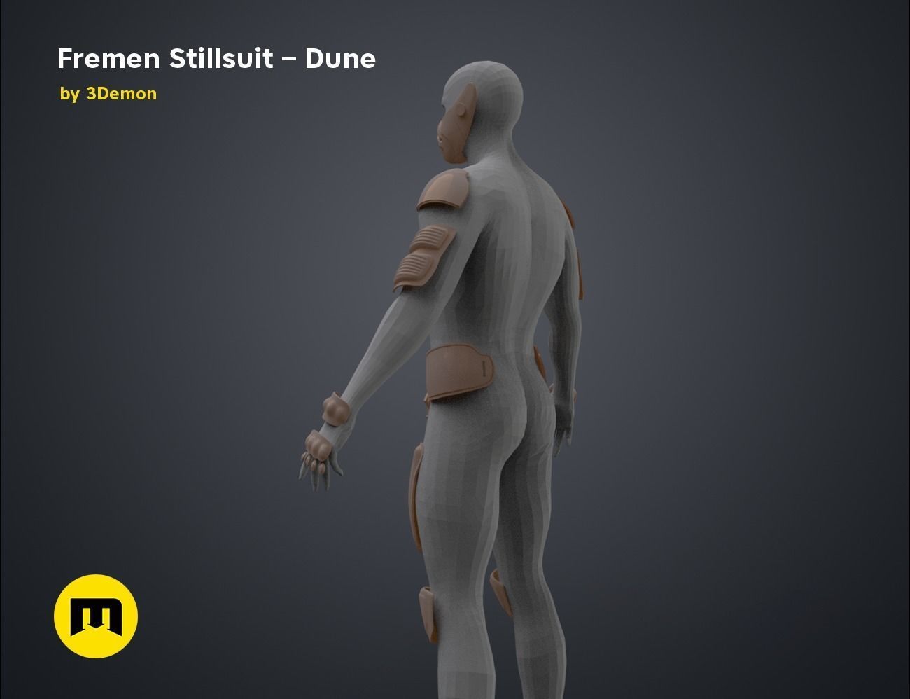 Fremen Stillsuit from Dune 2020 3D print model_21