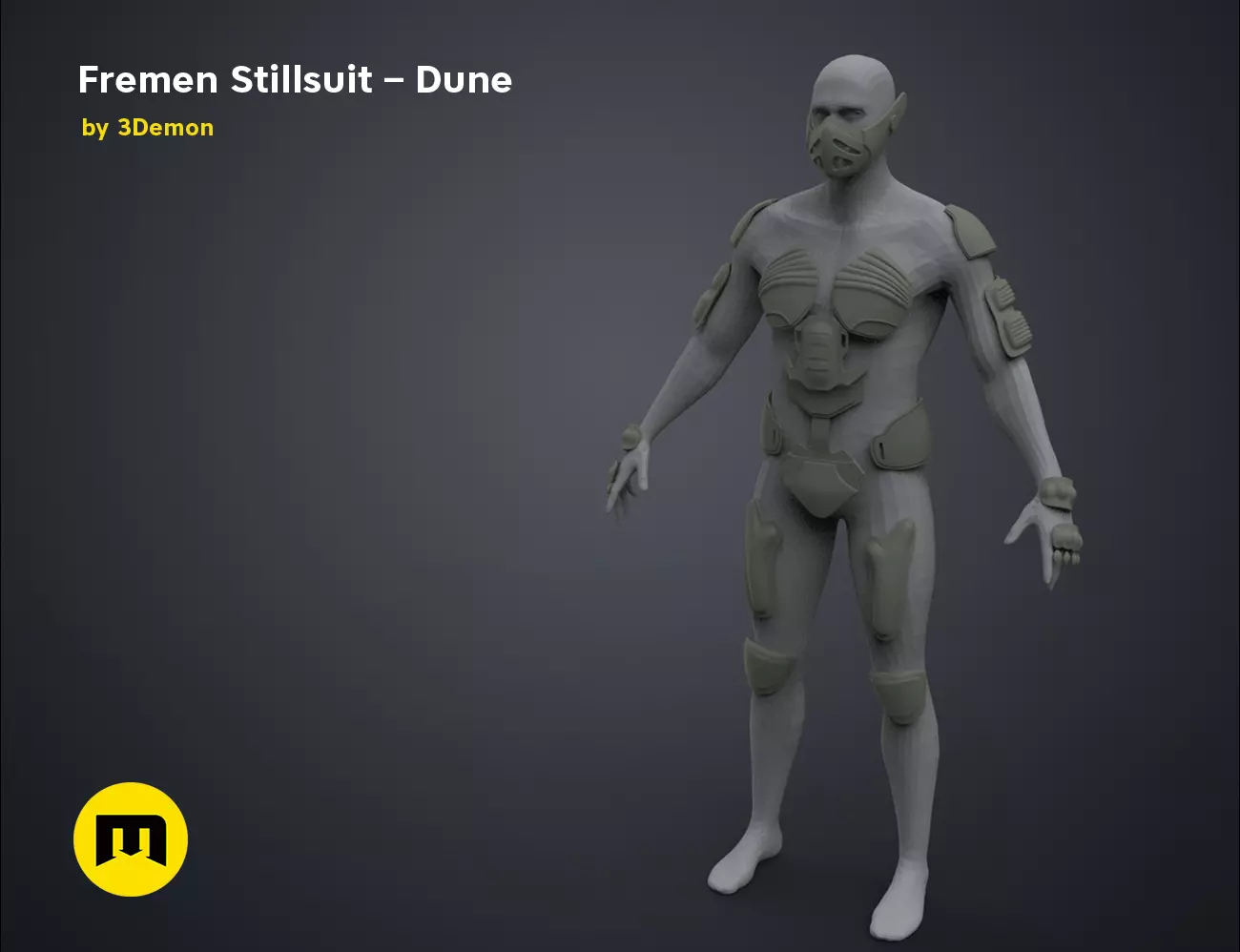 Fremen Stillsuit from Dune 2020 3D print model_0