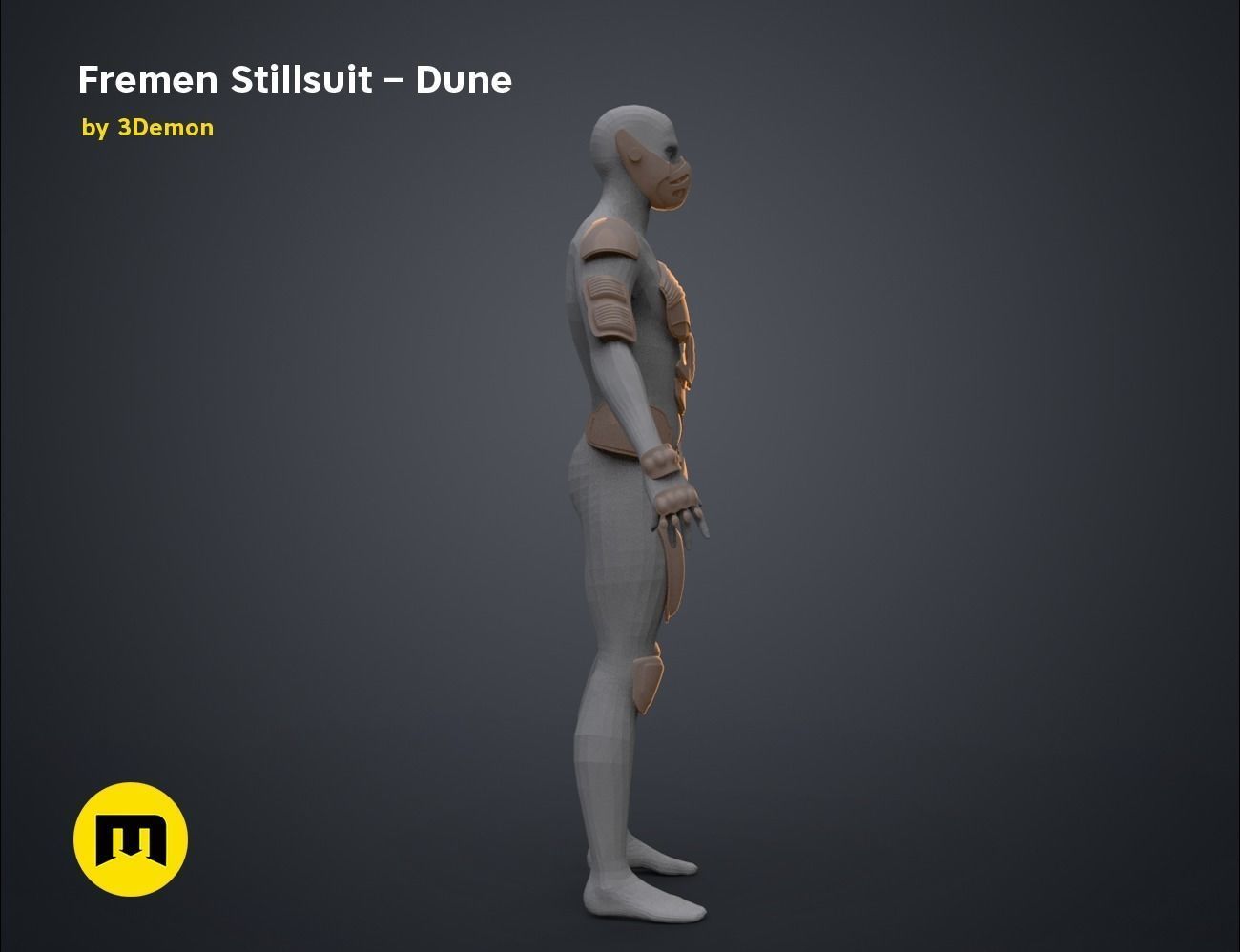 Fremen Stillsuit from Dune 2020 3D print model_18