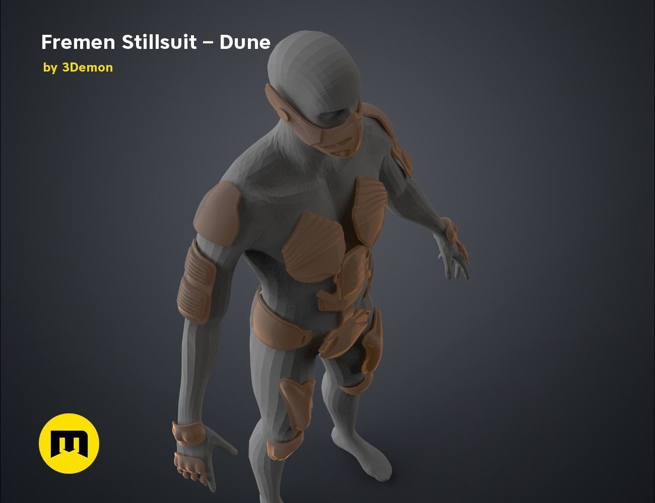 Fremen Stillsuit from Dune 2020 3D print model_22