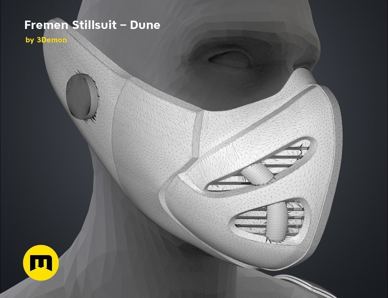Fremen Stillsuit from Dune 2020 3D print model_8