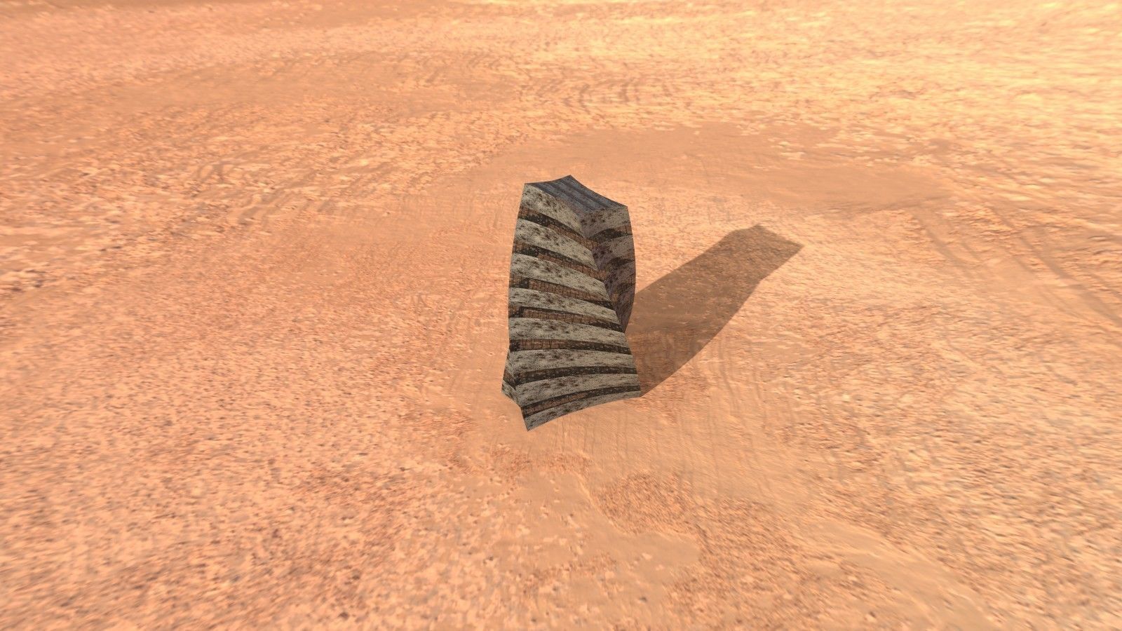 Post Apocalyptic building 2 3D model_3