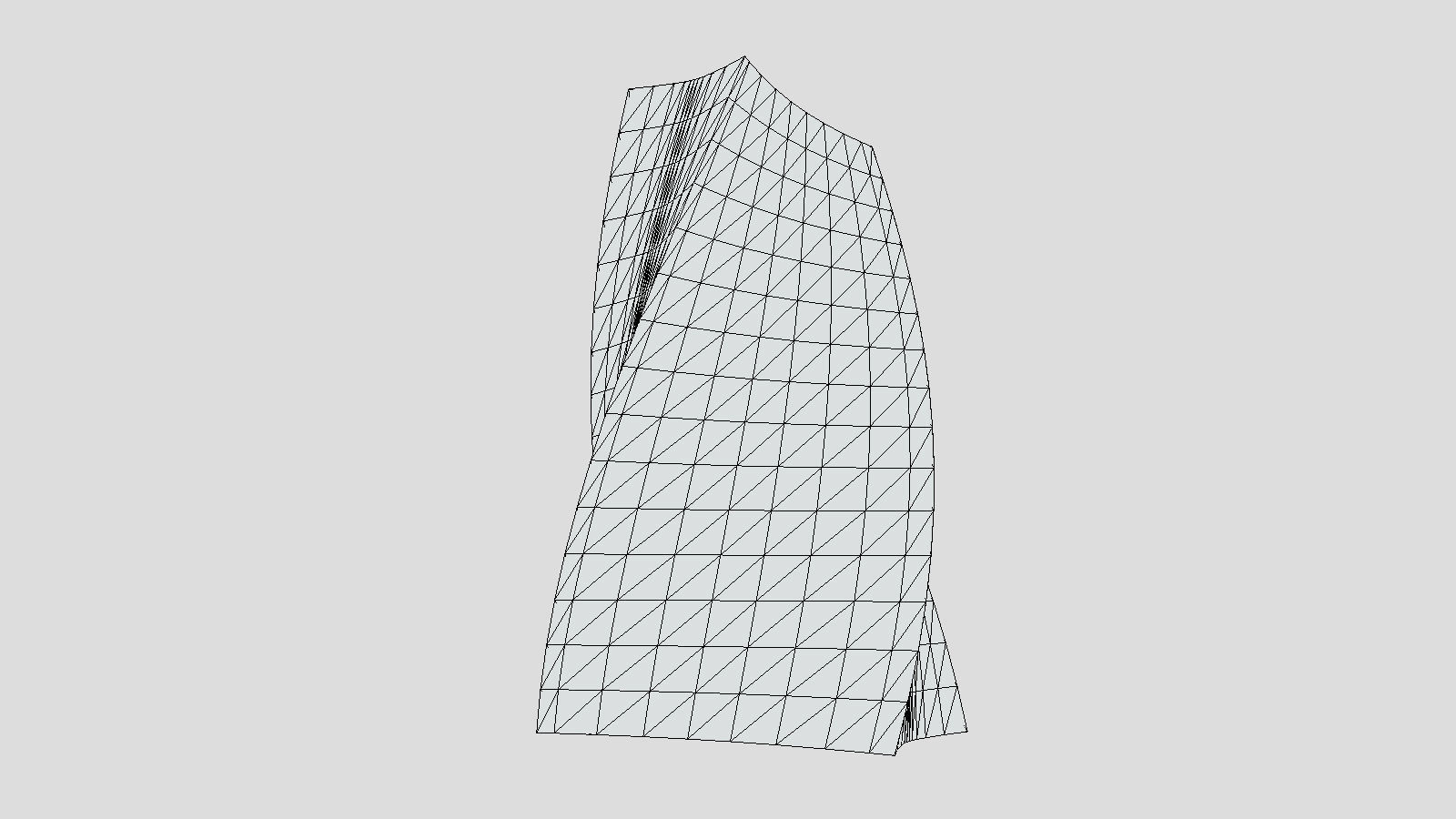 Post Apocalyptic building 2 3D model_6