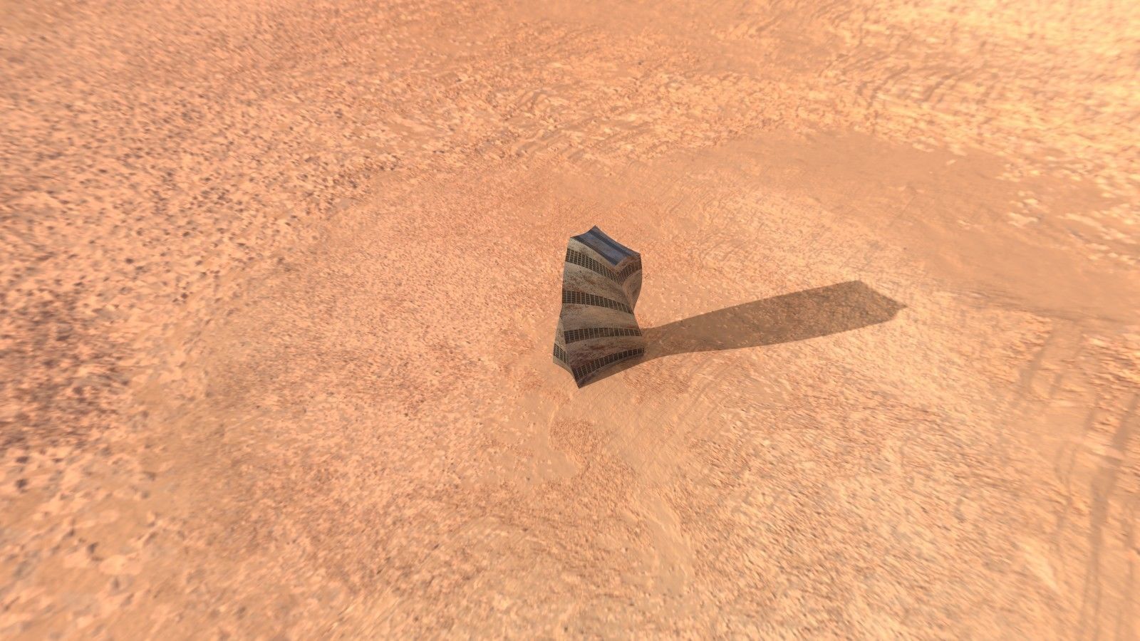 Post Apocalyptic building 3D model_3