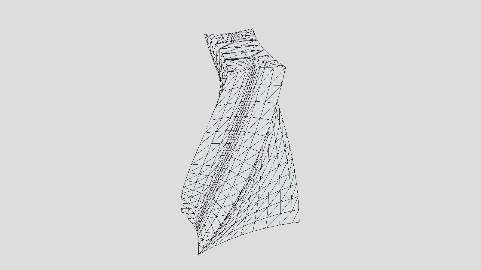 Post Apocalyptic building 3D model_7