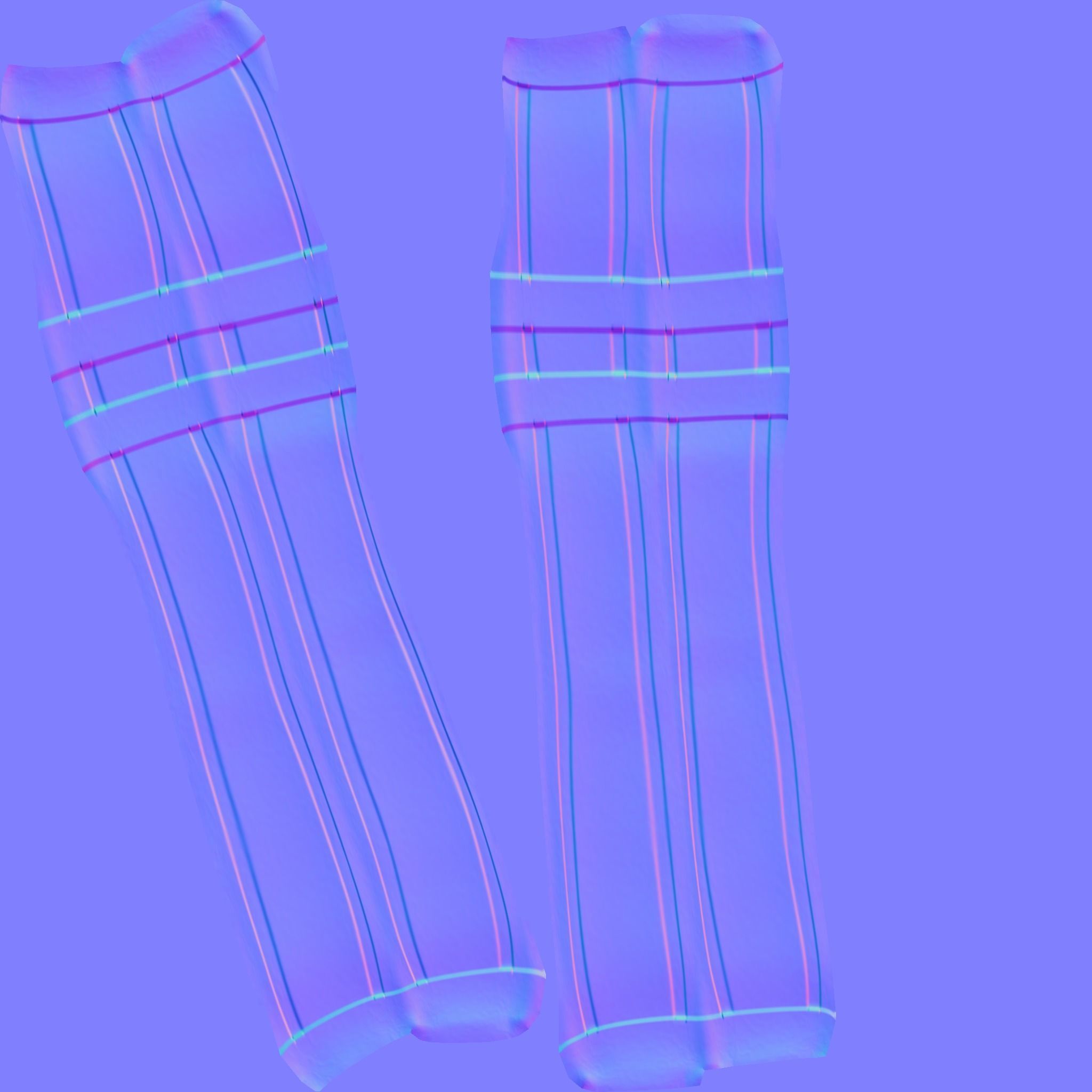 Leather Boots - Pirates or Cowboys Low-poly 3D model_7