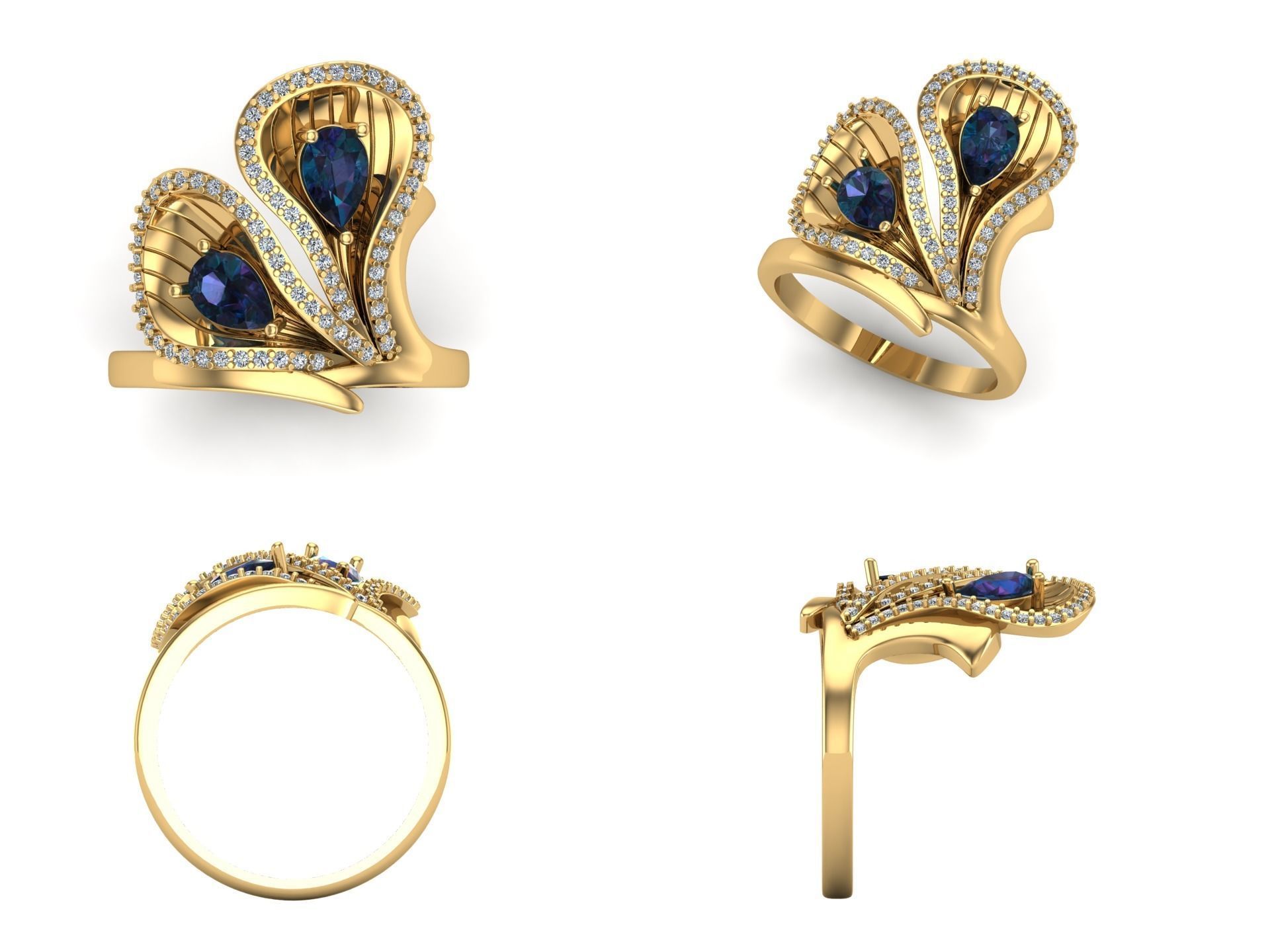 Ring sp13 3D print model_4