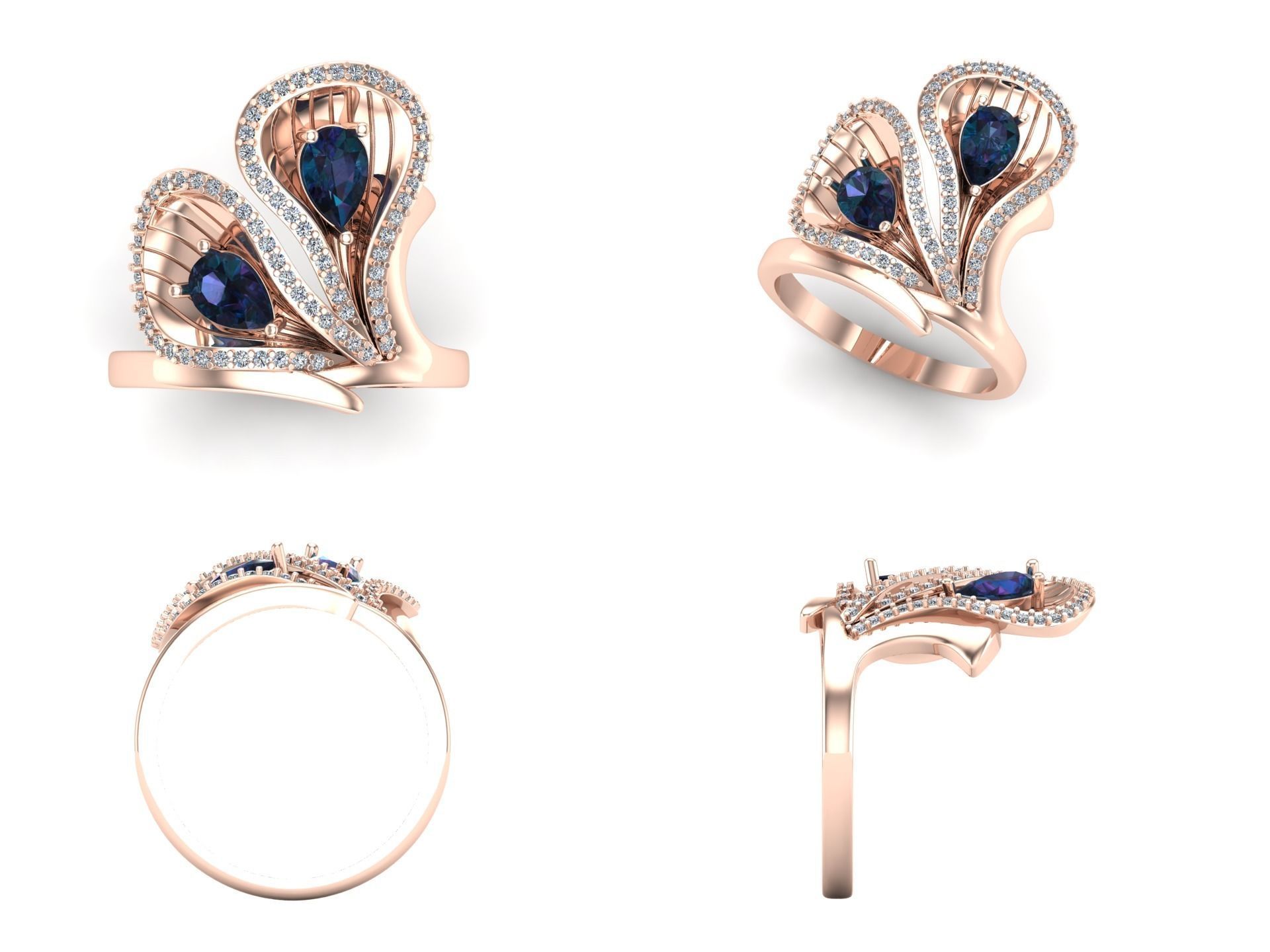 Ring sp13 3D print model_3