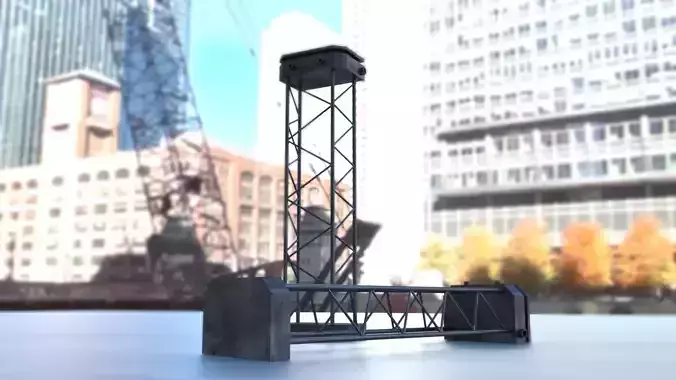 support steel 3Dmodel