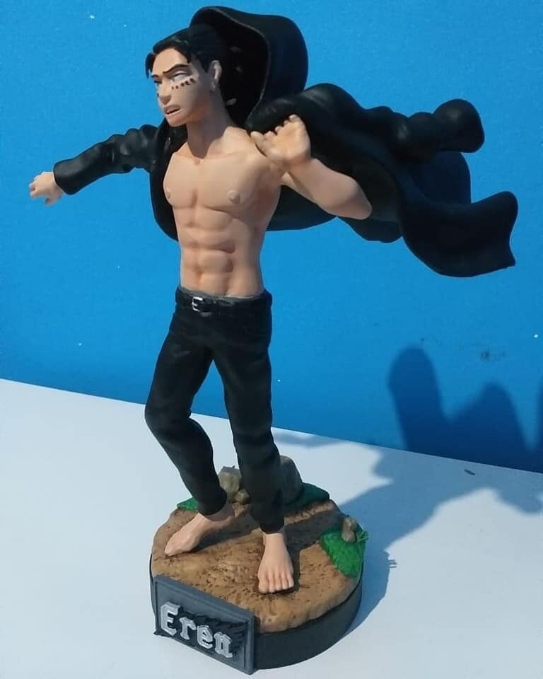 Eren Yeager 3d Print 3D print model_3