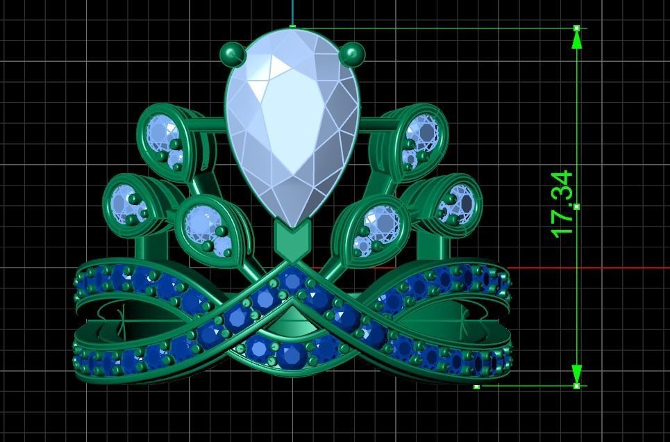 Ring pl 22 3D print model_6