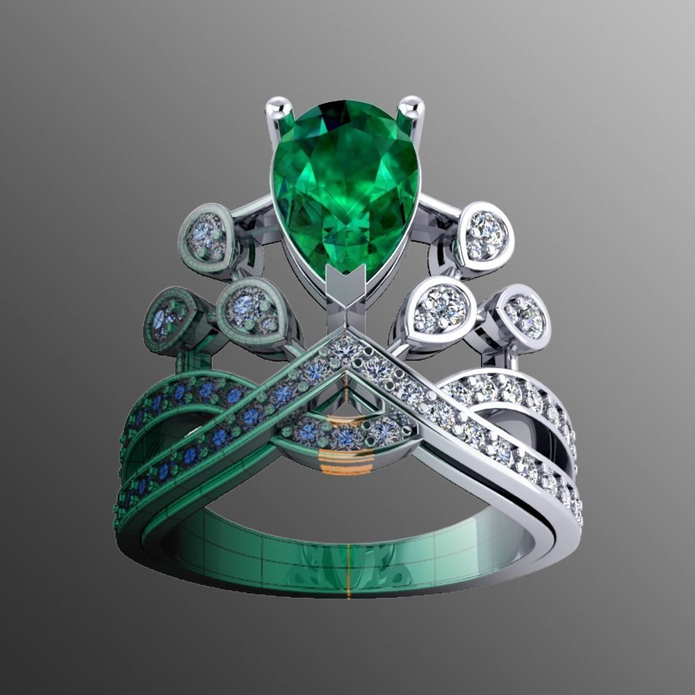 Ring pl 22 3D print model_1