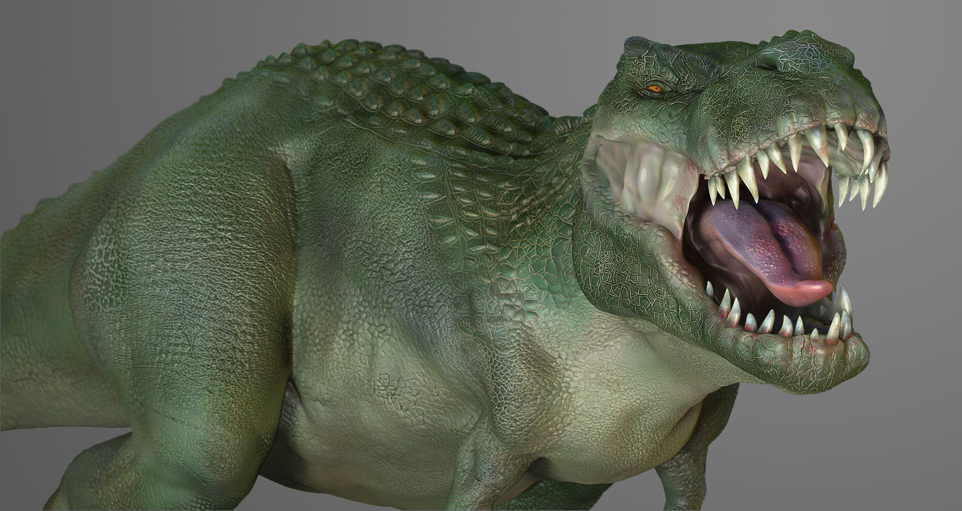 Dinosaur T-Rex HighPoly Model Print Ready 3D model_6