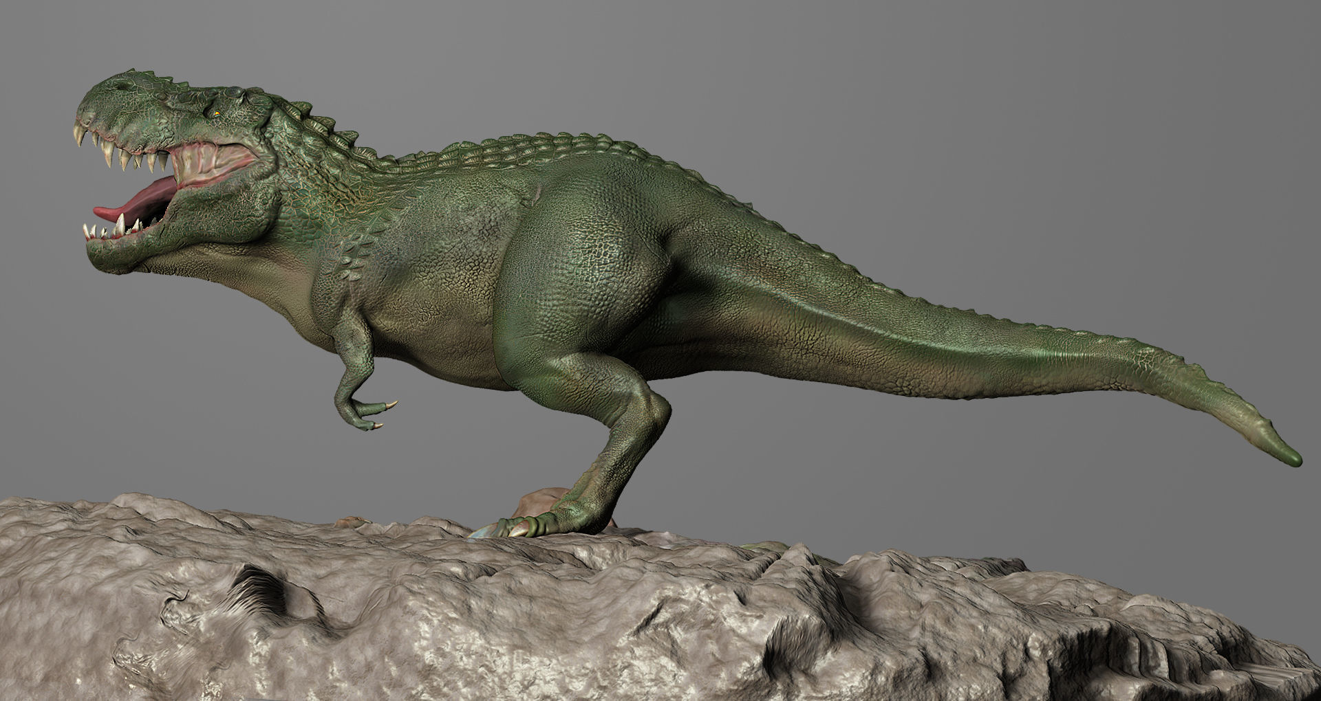 Dinosaur T-Rex HighPoly Model Print Ready 3D model_5