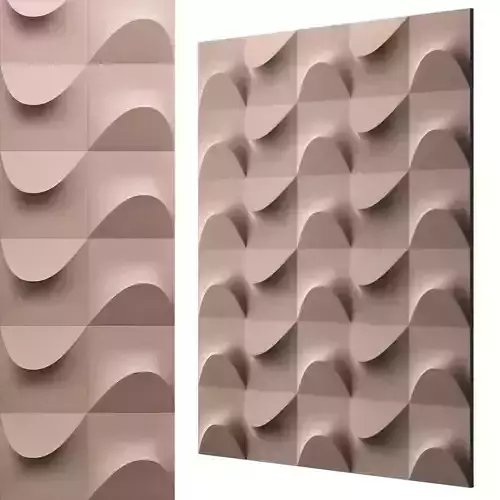 Sahara wall decor 3D model